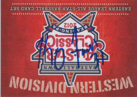 Kenny Faulk 2012 Eastern League All Star Header (Autograph)