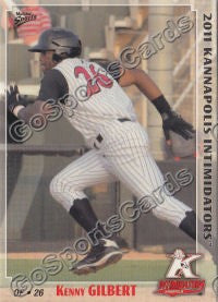 2011 Kannapolis Intimidators Kenny Gilbert