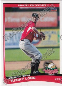2012 Tri City ValleyCats Kenny Long