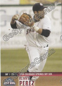 2009 Colorado Springs Sky Sox Kenny Perez