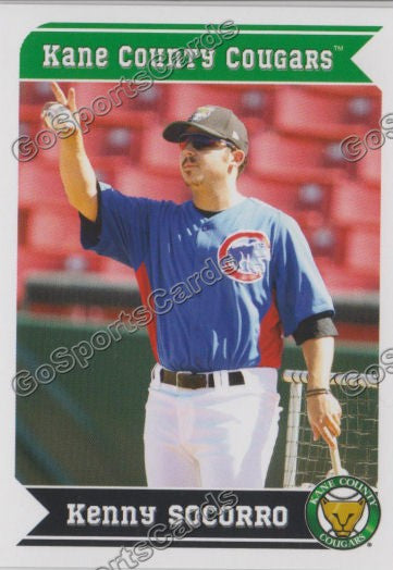2013 Kane County Cougars Kenny Socorro