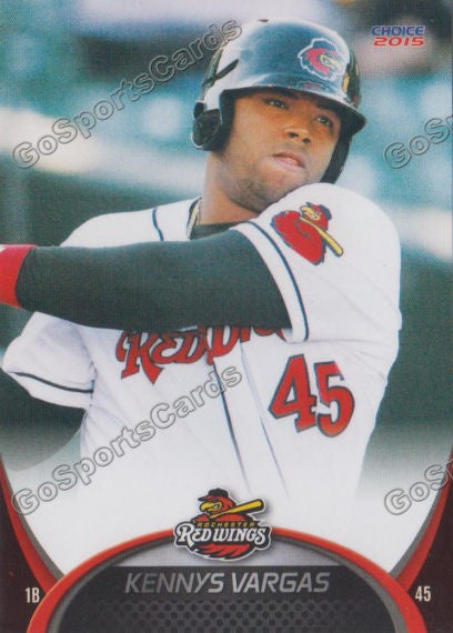2015 Rochester Red Wings Kennys Vargas