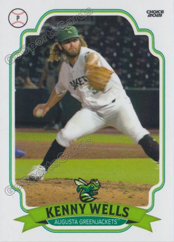 2021 Augusta Greenjackets Kenny Wells