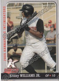 2009 Kannapolis Intimidators Kenny Williams Jr