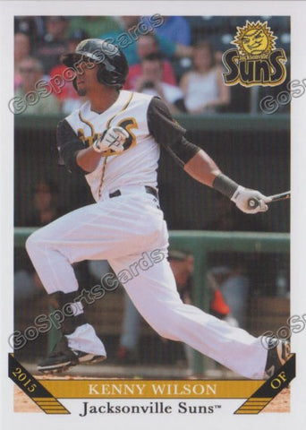 2015 Jacksonville Suns Kenny Wilson