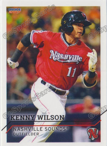 2017 Nashville Sounds Kenny Wilson