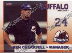 2010 Buffalo Bisons Ken Oberkfell