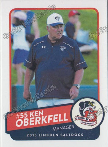 2015 Lincoln Saltdogs Ken Oberkfell