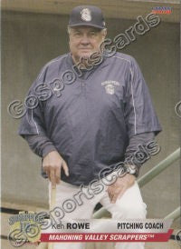 2008 Mahoning Valley Scrappers Ken Rowe