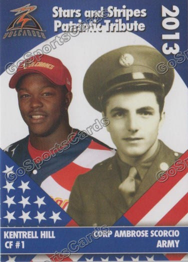2013 Salem Keizer Volcanoes Stars and Stripes SGA Kentrell Hill