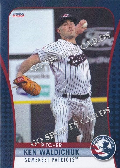 2022 Somerset Patriots Ken Waldichuk