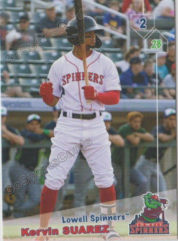 2019 Lowell Spinners Kervin Suarez