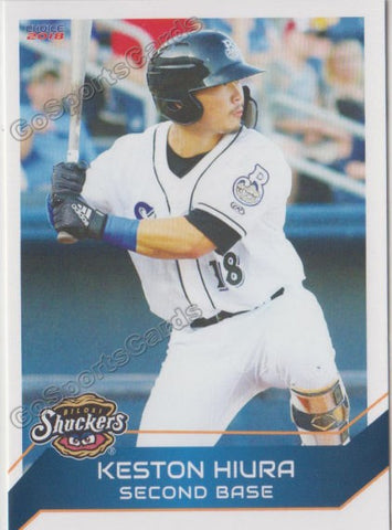 2018 Biloxi Shuckers Keston Hiura