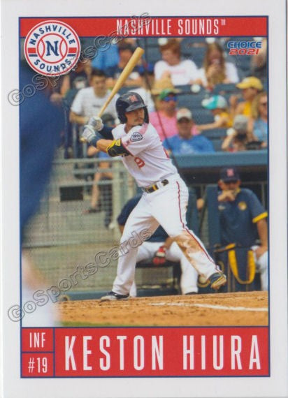 2021 Nashville Sounds Keston Hiura