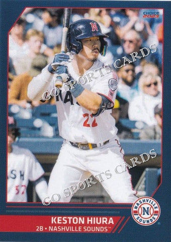 2023 Nashville Sounds Keston Hiura