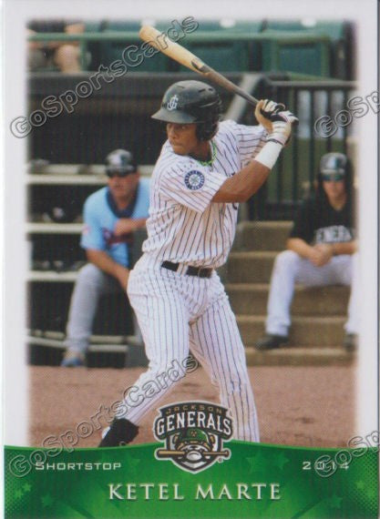 2014 Jackson Generals Ketel Marte