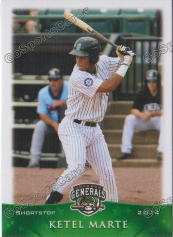 2014 Jackson Generals Ketel Marte