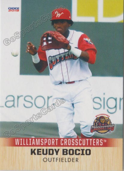 2018 Williamsport Crosscutters Keudy Bocio