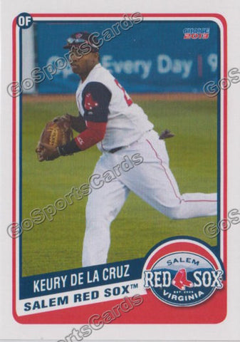 2013 Salem Red Sox Keury De La Cruz