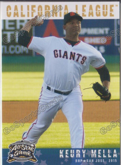 2015 California League All Star Keury Mella
