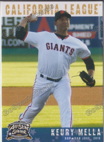 2015 California League All Star Keury Mella