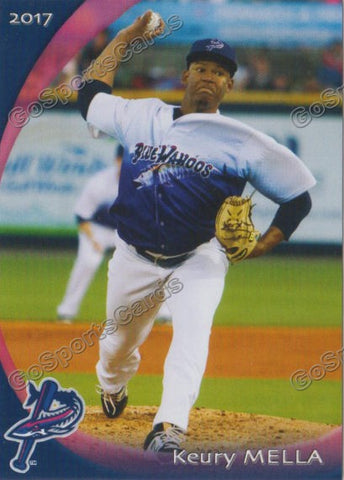 2017 Pensacola Blue Wahoos Keury Mella