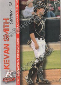 2012 Kannapolis Intimidators Kevan Smith