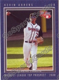 2008 MidWest League Top Prospects Kevin Ahrens