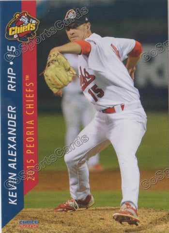 2015 Peoria Chiefs Kevin Alexander