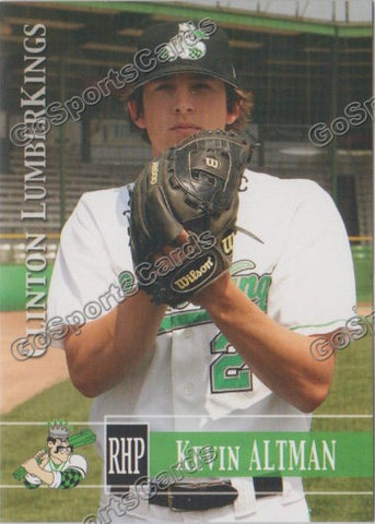 2005 Clinton Lumberkings Kevin Altman