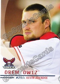 2010 Orem Owlz Kevin Arendse