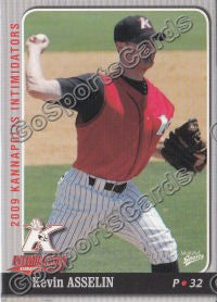 2009 Kannapolis Intimidators Kevin Asselin