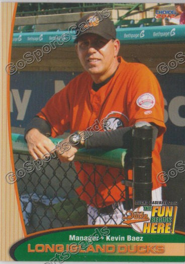 2012 Long Island Ducks Kevin Baez
