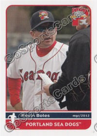2012 Portland Sea Dogs Kevin Boles