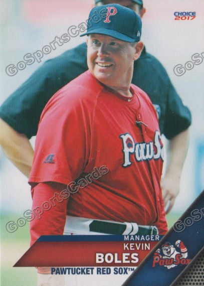 2017 Pawtucket Red Sox Kevin Boles