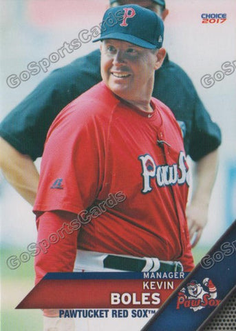2017 Pawtucket Red Sox Kevin Boles