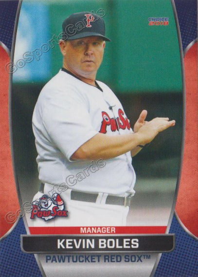 2018 Pawtucket Red Sox Kevin Boles