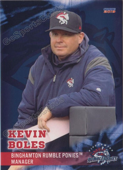 2019 Binghamton Rumble Ponies Kevin Boles