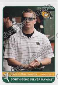 2012 South Bend Silver Hawks Kevin Burroughs