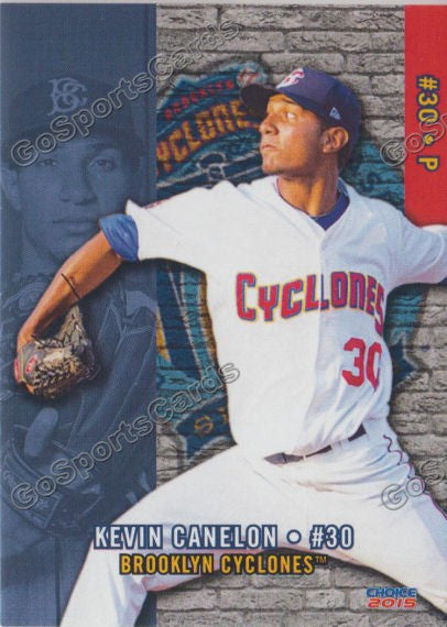 2015 Brooklyn Cyclones Kevin Canelon