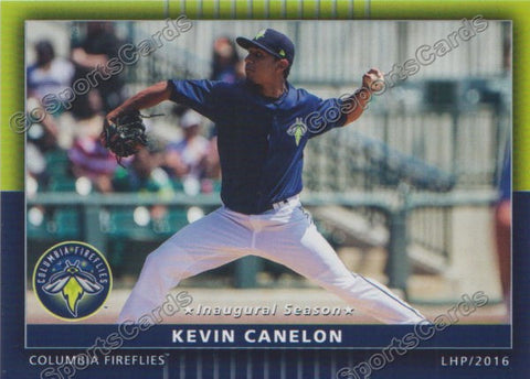 2016 Columbia Fireflies Kevin Canelon