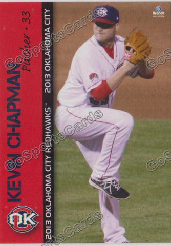 2013 Oklahoma City RedHawks Kevin Chapman