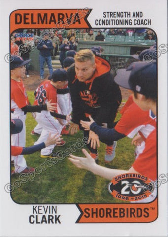 2015 Delmarva Shorebirds Kevin Clark