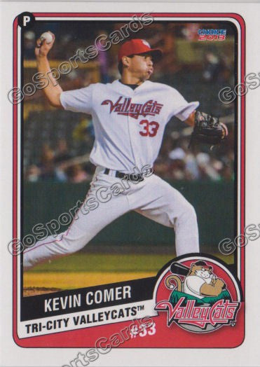 2013 Tri City ValleyCats Kevin Comer