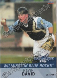 2012 Wilmington Blue Rocks Kevin David