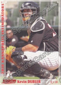 2010 Kannapolis Intimidators Kevin Dubler