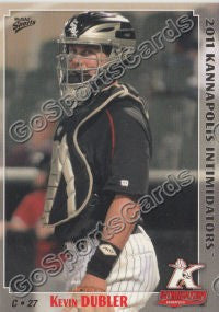 2011 Kannapolis Intimidators Kevin Dubler