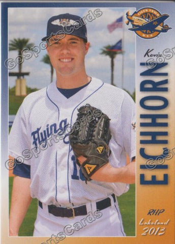 2013 Lakeland Flying Tigers Kevin Eichhorn