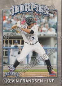 2012 Lehigh Valley IronPigs Kevin Frandsen