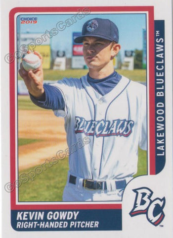 2019 Lakewood BlueClaws Kevin Gowdy